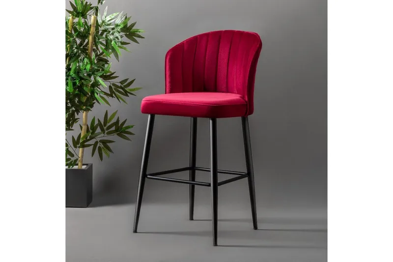 Rubi Bargruppe 52 cm - Rød/Sort - Møbler - Borde