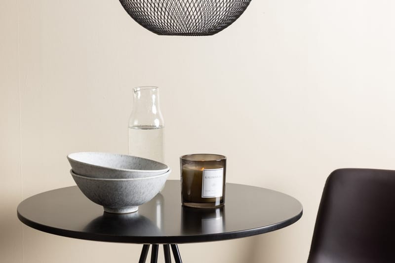 Rund matgrupp Venture Home Brun Svart 2st - Møbler - Borde