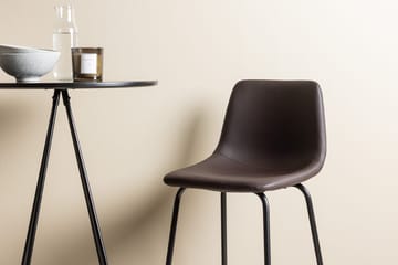 Rund matgrupp Venture Home Brun Svart 2st - Møbler - Borde
