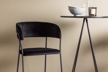 Rund matgrupp Venture Home Svart Svart 2st - Møbler - Borde