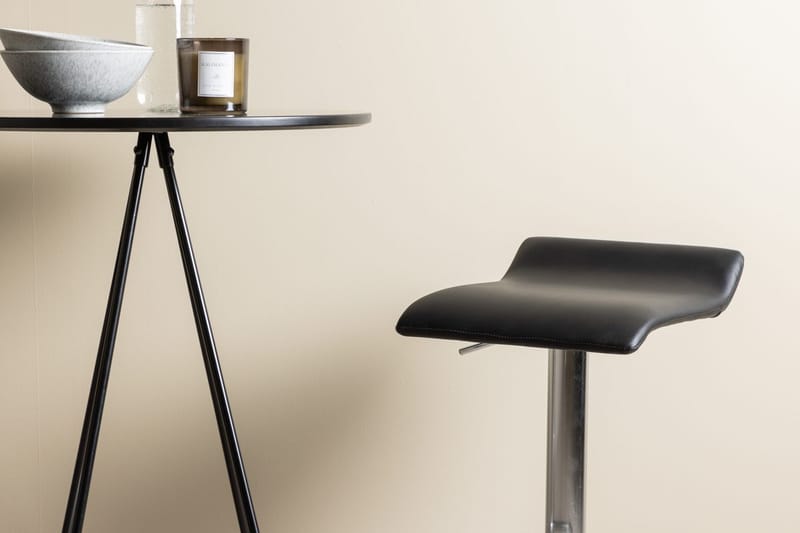 Rund matgrupp Venture Home Svart Svart 2st - Møbler - Borde