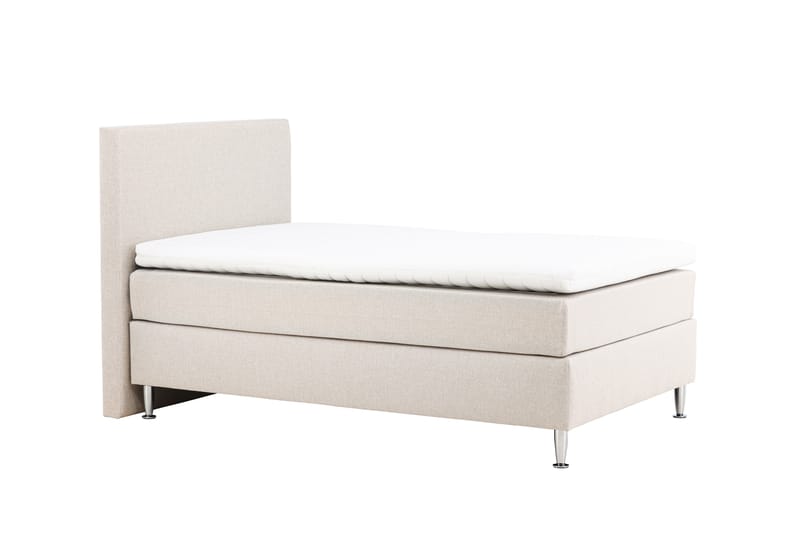 Toledo Sengpakke Kontinentalseng 120x200 cm - Beige - Møbler - Senge - Komplet sengepakke