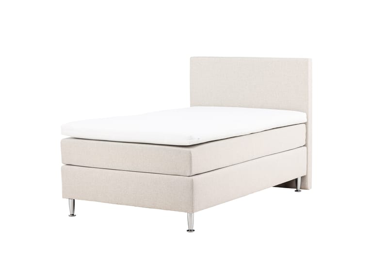 Toledo Sengpakke Kontinentalseng 120x200 cm - Beige - Møbler - Senge - Komplet sengepakke