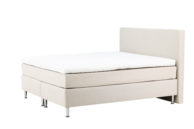 Toledo Sengpakke Kontinentalseng 180x200 cm - Beige - Møbler - Senge - Komplet sengepakke