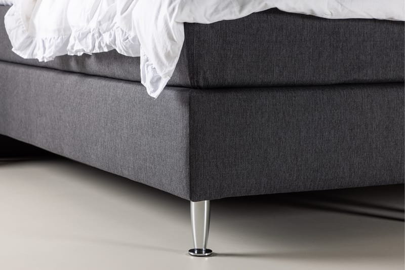 Toledo Sengpakke Kontinentalseng 180x200 cm - Mørkegrå - Møbler - Senge - Komplet sengepakke