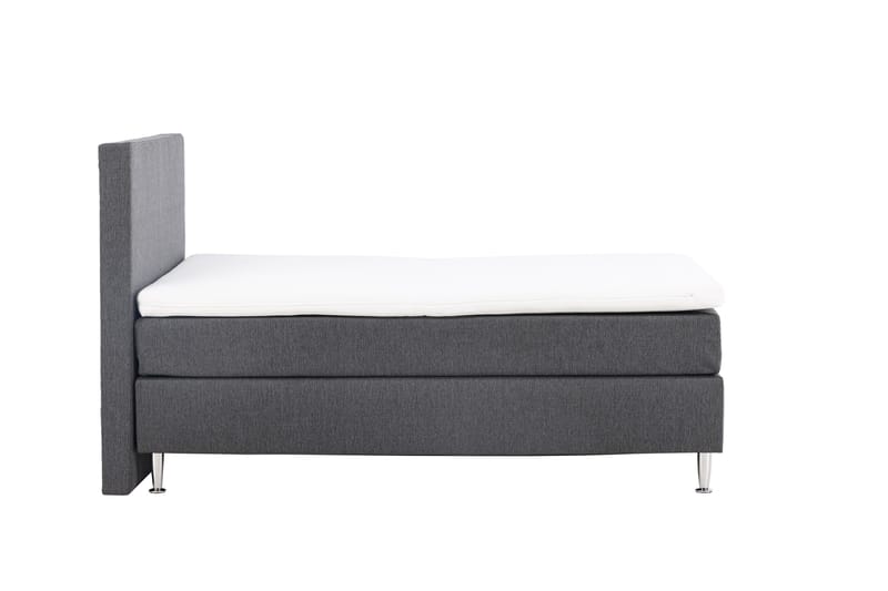 Toledo Sengpakke Kontinentalseng 120x200 cm - Mørkegrå - Møbler - Senge - Komplet sengepakke