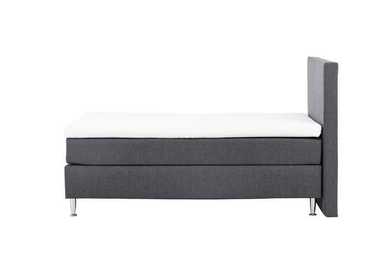 Toledo Sengpakke Kontinentalseng 120x200 cm - Mørkegrå - Møbler - Senge - Komplet sengepakke