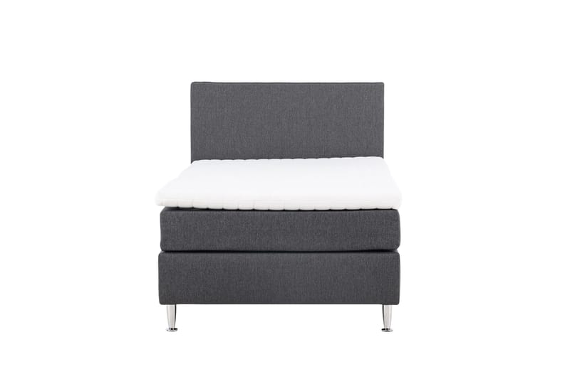 Toledo Sengpakke Kontinentalseng 120x200 cm - Mørkegrå - Møbler - Senge - Komplet sengepakke