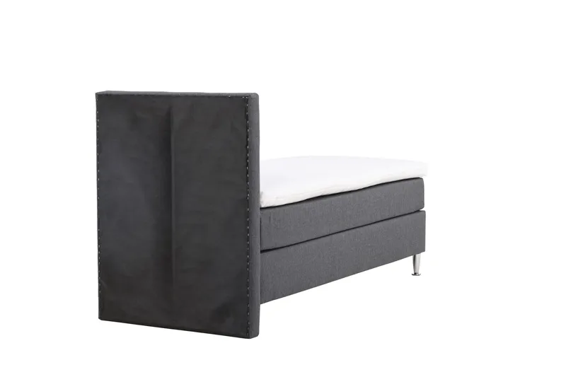 Toledo Sengpakke Kontinentalseng 90x200 cm - Mørkegrå - Møbler - Senge - Komplet sengepakke