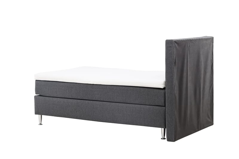 Toledo Sengpakke Kontinentalseng 120x200 cm - Mørkegrå - Møbler - Senge - Komplet sengepakke