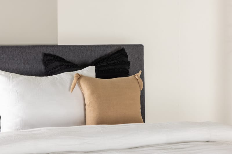 Toledo Sengpakke Kontinentalseng 120x200 cm - Mørkegrå - Møbler - Senge - Komplet sengepakke