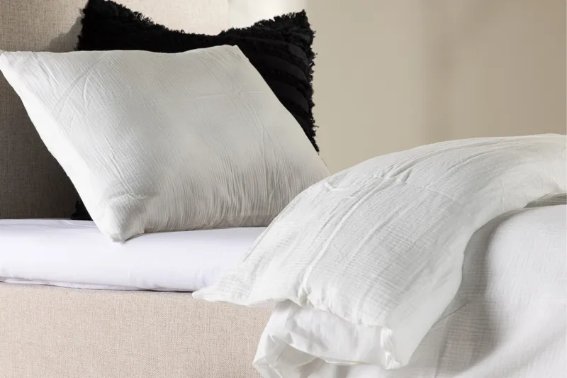 Toledo Sengpakke Kontinentalseng 90x200 cm - Beige - Møbler - Senge - Komplet sengepakke