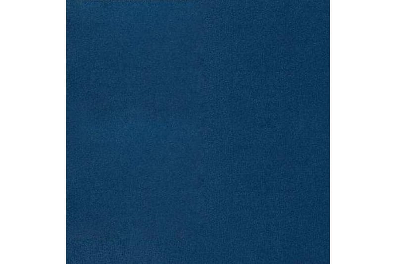 Adeliza Kontinentalseng 120x200 cm+Panel 40 cm - Blå - Komplet sengepakke