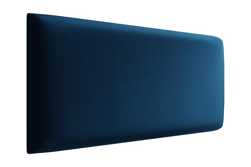 Adeliza Kontinentalseng 140x200 cm+Panel 60 cm - Blå - Komplet sengepakke