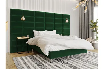 Adeliza kontinentalseng 180x200 cm - Grøn - Møbler - Senge - Kontinentalsenge