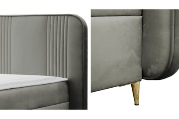 Alani Sengespakke Kontinentalseng 160x200 cm - Sort - Møbler - Senge - Komplet sengepakke