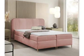 Alani Sengespakke Kontinentalseng 180x200 cm - Rosa - Møbler - Senge - Komplet sengepakke