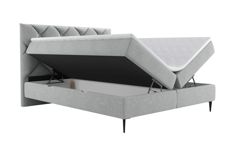 Alasia Sengespakke Kontinentalseng 140x200 cm - Brun - Møbler - Senge - Komplet sengepakke