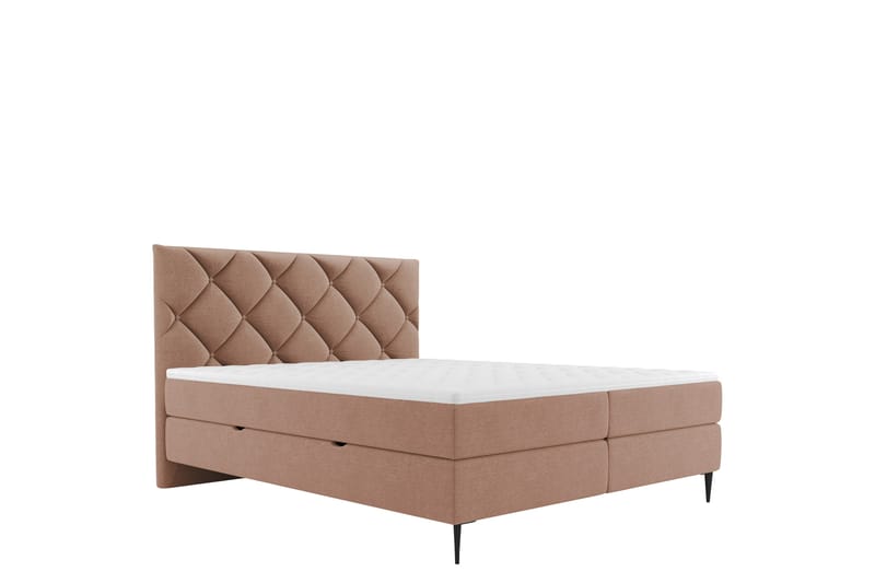 Alasia Sengespakke Kontinentalseng 140x200 cm - Brun - Møbler - Senge - Komplet sengepakke