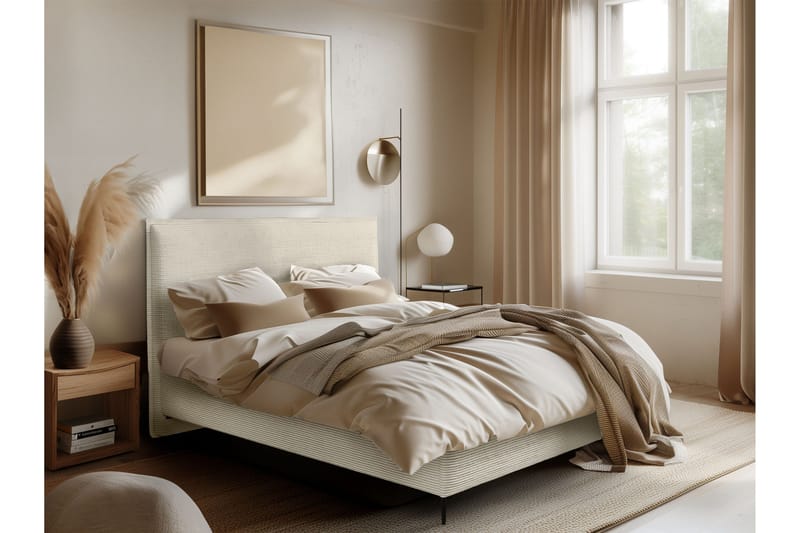 Alaudin Sengeramme 180x200 cm - Beige - Møbler - Senge - Sengeramme & sengestel