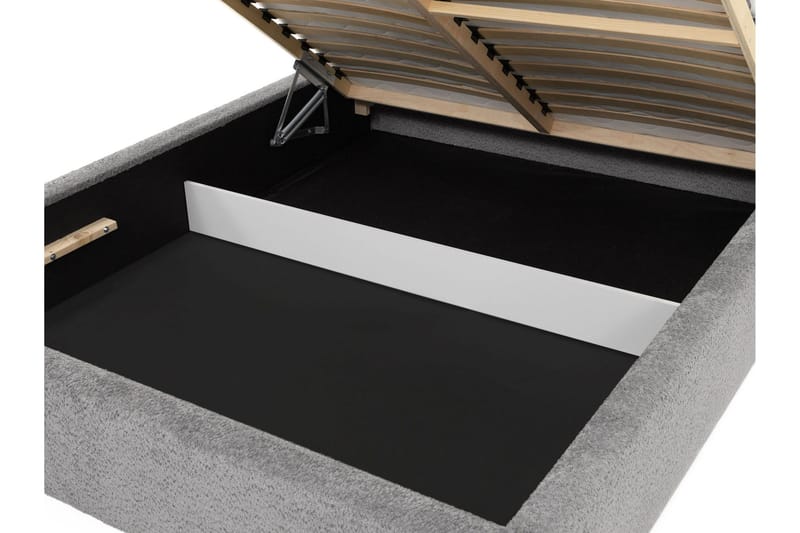 Alfiya Sengeramme 140x200 cm - Sort - Møbler - Senge - Sengeramme & sengestel