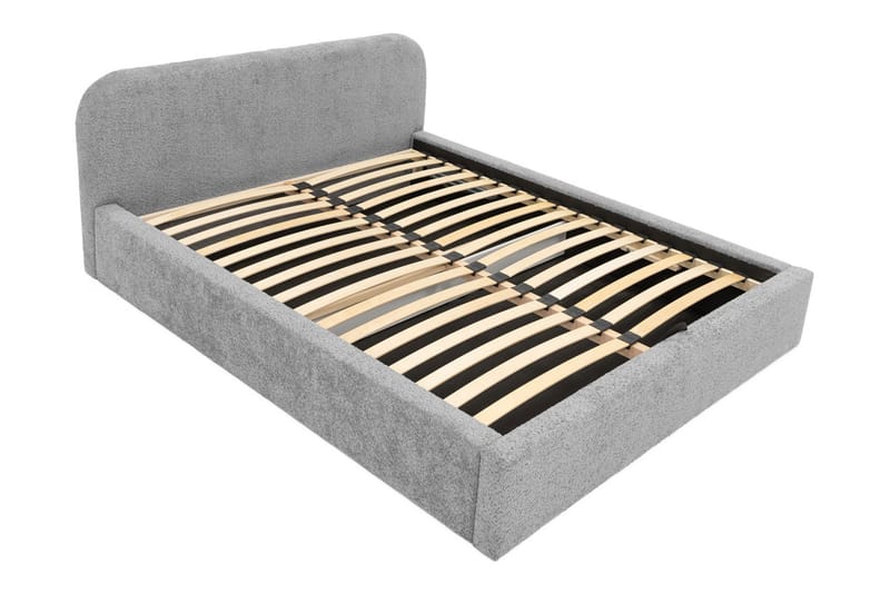 Alfiya Sengeramme 160x200 cm - Beige - Møbler - Senge - Sengeramme & sengestel
