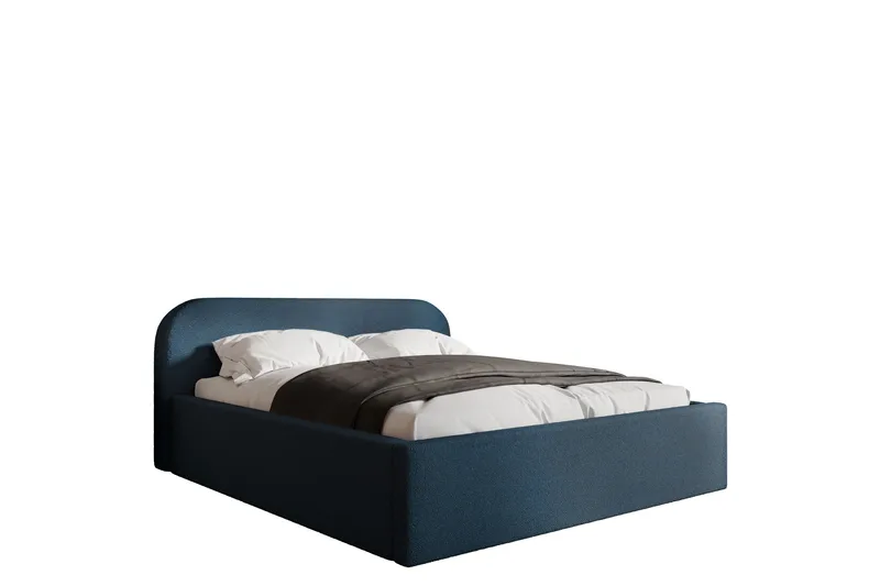 Alfiya Sengeramme 160x200 cm - Blå - Møbler - Senge - Sengeramme & sengestel