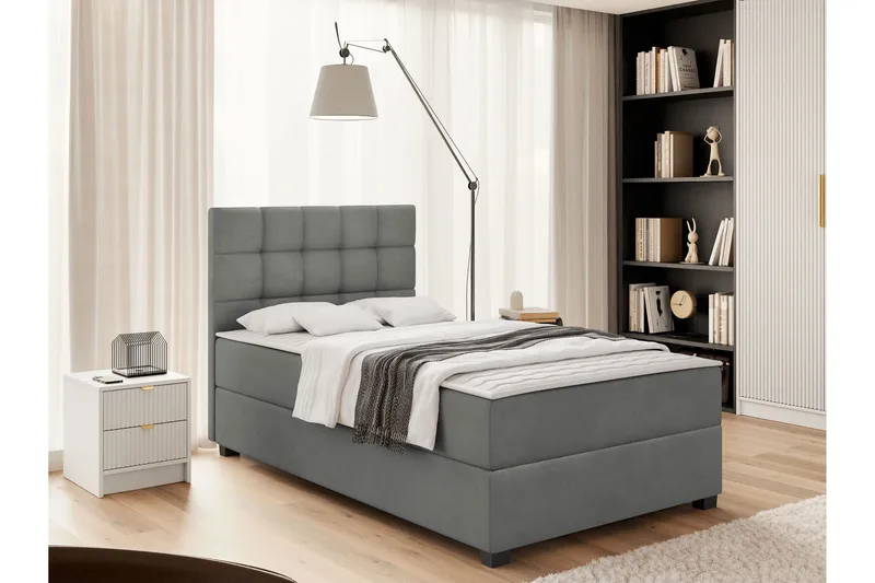 Alghero Sengepakke Opbevaringsseng 90x200 cm - Beige - Møbler - Senge - Komplet sengepakke