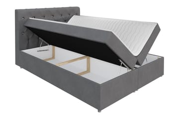 Alida Sengepakke Kontinentalseng 120x200 cm - Rød - Møbler - Senge - Komplet sengepakke