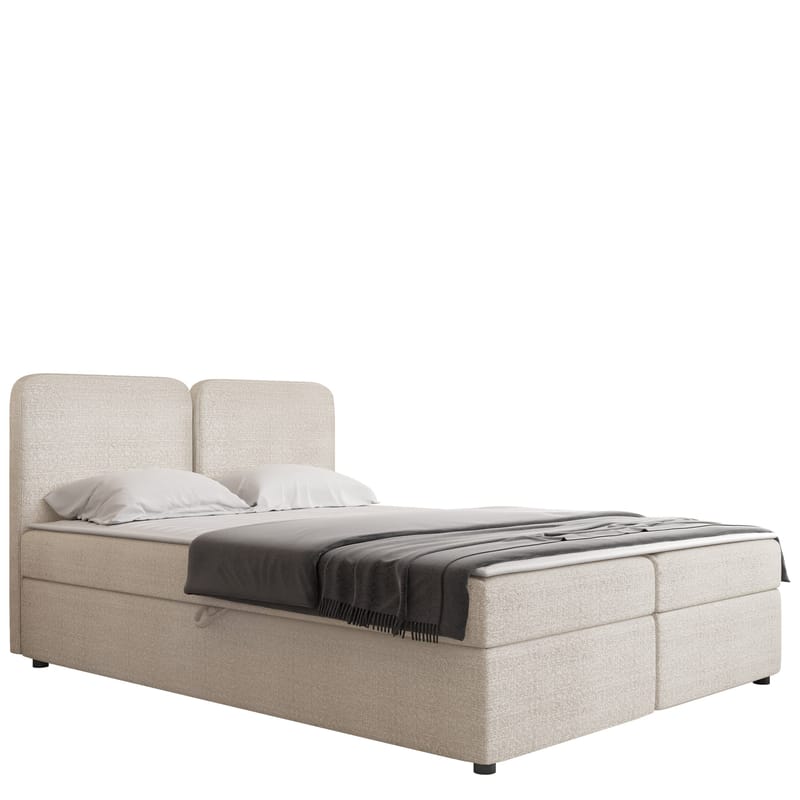 Allgunnen Sengesæt Kontinentalseng 140x200 cm - Beige - Møbler - Senge - Komplet sengepakke