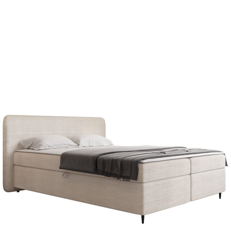 Allgunnen Sengesæt Kontinentalseng 160x200 cm - Beige - Møbler - Senge - Komplet sengepakke