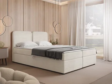 Allgunnen Sengesæt Kontinentalseng 160x200 cm - Beige - Møbler - Senge - Komplet sengepakke