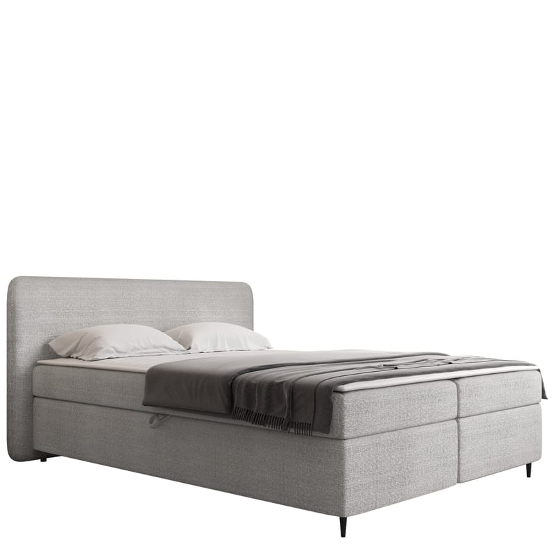 Allgunnen Sengesæt Kontinentalseng 160x200 cm - Grå - Møbler - Senge - Komplet sengepakke