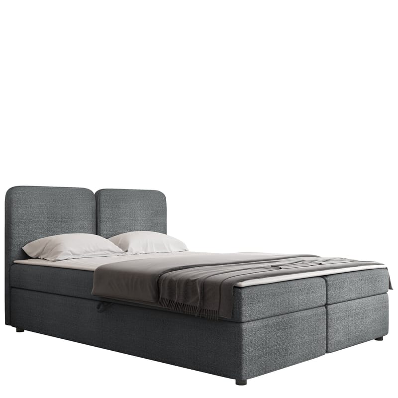 Allgunnen Sengesæt Kontinentalseng 160x200 cm, Grå