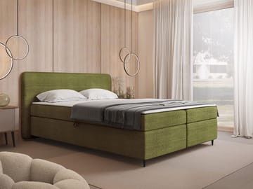Allgunnen Sengesæt Kontinentalseng 160x200 cm - Grøn - Møbler - Senge - Komplet sengepakke