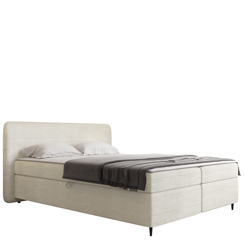 Allgunnen Sengesæt Kontinentalseng 160x200 cm - Hvid - Møbler - Senge - Komplet sengepakke