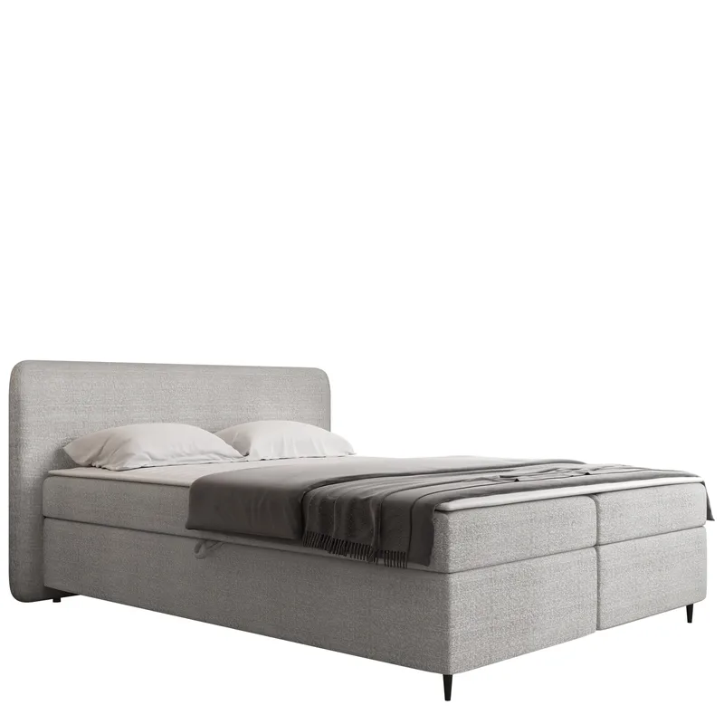 Allgunnen Sengesæt Kontinentalseng 180x200 cm - Grå - Møbler - Senge - Komplet sengepakke