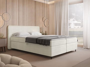 Allgunnen Sengesæt Kontinentalseng 180x200 cm - Hvid - Møbler - Senge - Komplet sengepakke