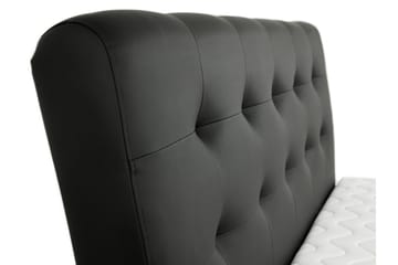 Alvik kontinentalseng 120x200 - Grå - Møbler - Senge - Kontinentalsenge