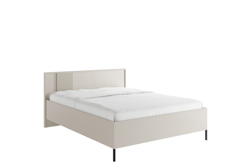 Amelus Sengeramme 160x200 cm - Cashmere - Møbler - Senge - Sengeramme & sengestel
