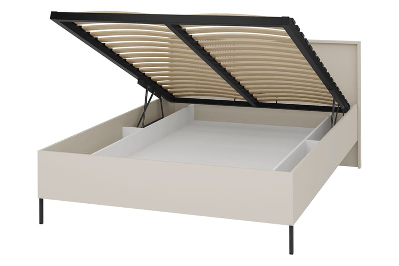 Amelus Sengeramme 160x200 cm - Cashmere - Møbler - Senge - Sengeramme & sengestel
