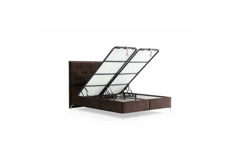 Amour Seng Pakke Ramme Seng 160x200 cm - Brun - Møbler - Senge - Komplet sengepakke