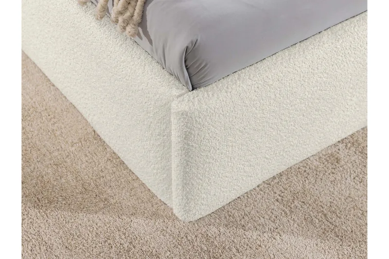 Arondel Opbevaringsseng - Hvid/Grå/Sort - Møbler - Senge - Sengeramme & sengestel