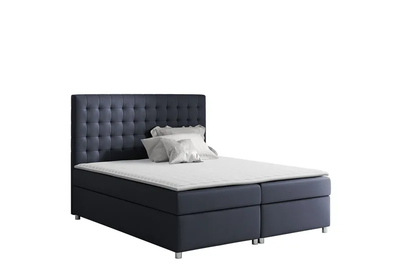 Asti Sengpakke Kontinentalseng 140x200 cm, Mørk grå