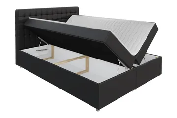 Asti Sengpakke Kontinentalseng 160x200 cm - Gul - Møbler - Senge - Komplet sengepakke