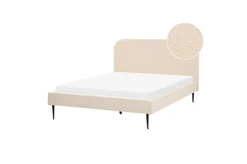 Baako Sengeramme 140x200 cm - Beige/Sort - Møbler - Senge - Sengeramme & sengestel