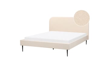 Baako Sengeramme 160x200 cm - Beige/Sort - Møbler - Senge - Sengeramme & sengestel