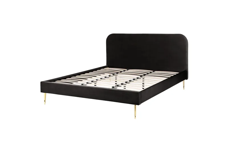 Baako Sengeramme 180x200 cm, Sort/Guld