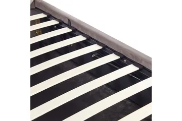 Badar Sengeramme 160x200 cm - Taupe - Møbler - Senge - Sengeramme & sengestel