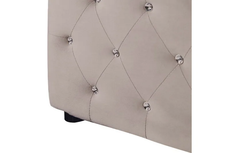 Badar Sengeramme 160x200 cm - Taupe - Møbler - Senge - Sengeramme & sengestel